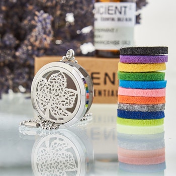 Aromahalsband Löv 30mm