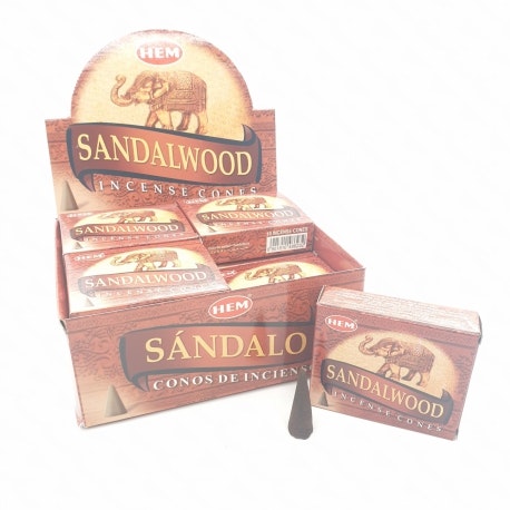 Sandalwood rökelsekoner, HEM