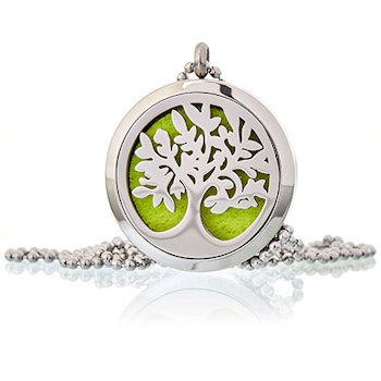 Aromahalsband Livets träd 30mm