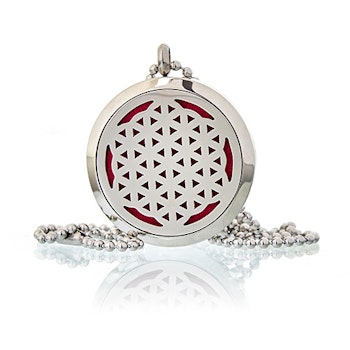 Aromahalsband Flower of Life 30mm