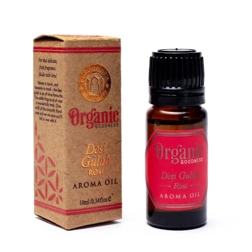 Rose, Ros Organic Doftolja, 10ml Song Of India