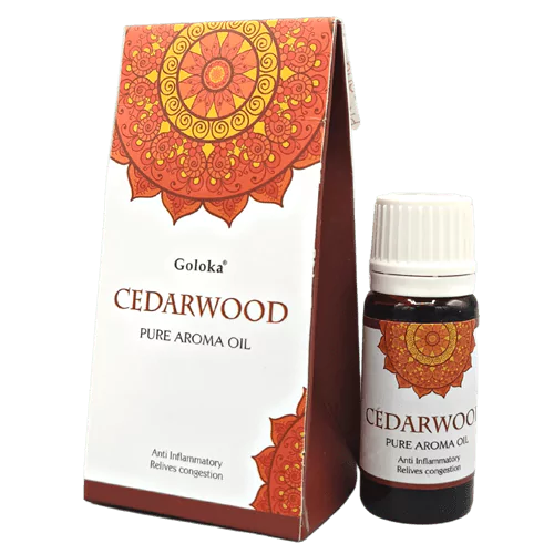 Cedarwood, Doftolja, 10ml Goloka