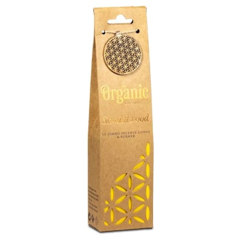 Sandalwood, Rökelsekoner, Song of India, Organic