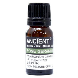 Rose Geranium Organic, Eterisk Olja 10ml, Ancient Wisdom