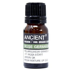 Rose Geranium Organic Eterisk Olja, Ancient Wisdom, 10ml