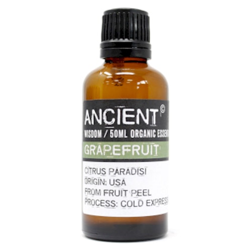 Grapefrukt Organic, Grapefruit, Eterisk Olja 50ml, Ancient Wisdom