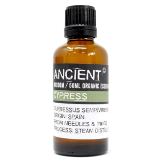 Cypress Organic, Eterisk Olja 50ml, Ancient Wisdom