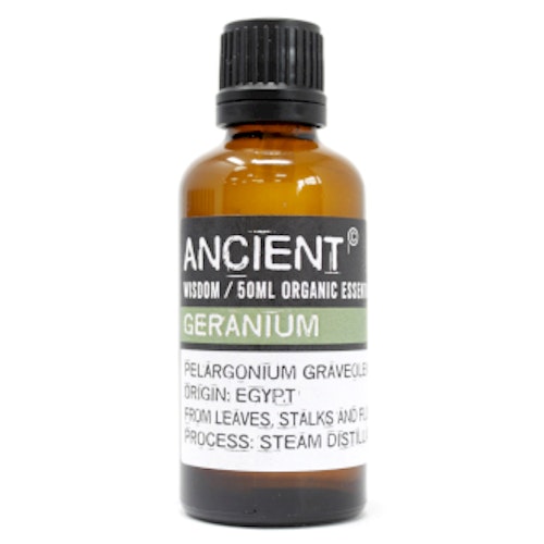 Geranium Organic, Eterisk Olja 50ml, Ancient Wisdom