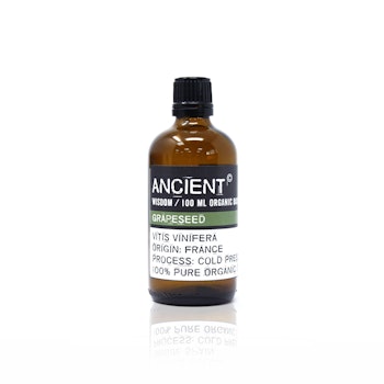 Druvkärnolja Organic, Grapeseed oil, Ancient Wisdom, 100ml
