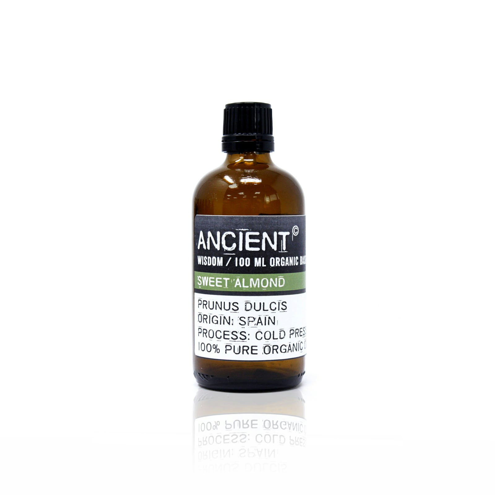 Sötmandelolja Organic, Sweet Almond Oil, Ancient Wisdom, 100ml