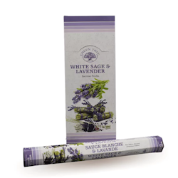 White Sage & Lavender, rökelse, Green Tree