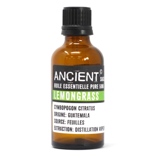 Citrongräs Lemongrass Eterisk Olja 50ml, Ancient Wisdom