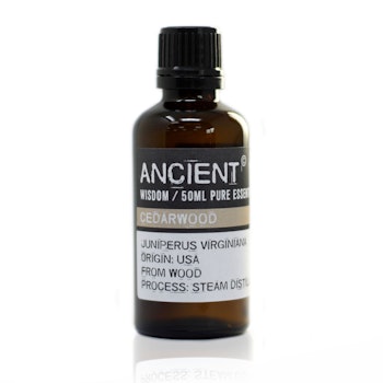 Cederträ, Cedarwood, Eterisk Olja 50ml, Ancient Wisdom