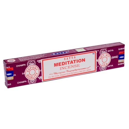 Meditation, rökelse 15g, Satya