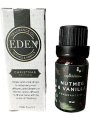 Christmas Nutmeg & Vanilla Doftolja 10ml, Eden