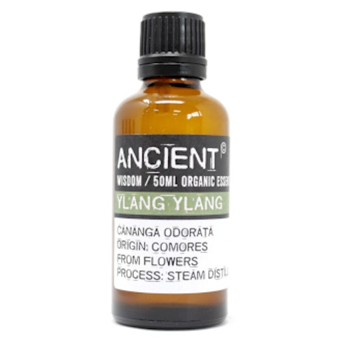 Ylang Ylang Organic, Eterisk Olja 50ml, Ancient Wisdom