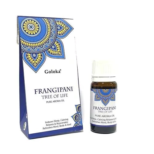 Frangipani, Doftolja, 10ml Goloka