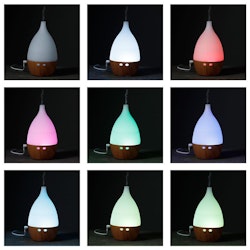 Radiance Smal Hals, Elektrisk Aromalampa USB färgspel