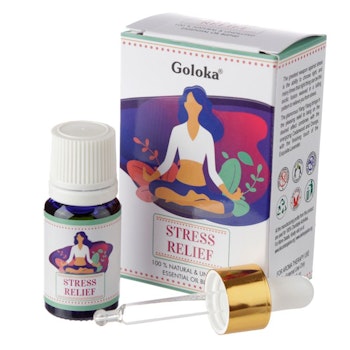 Stress Relief, Eterisk Oljeblandning, Goloka, 10ml