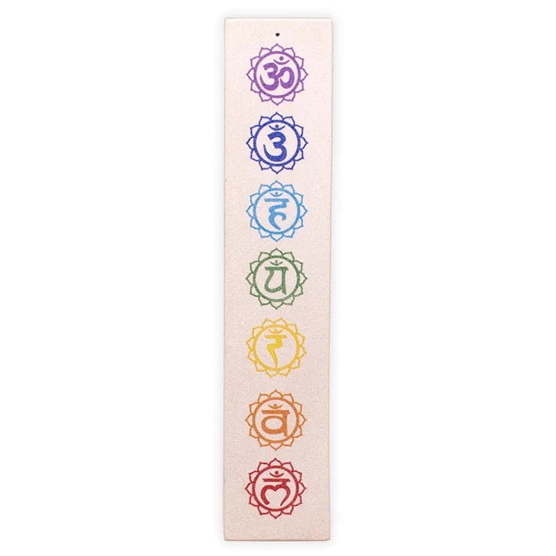 7 Chakra avlång täljsten, Rökelsehållare