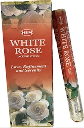 White rose, rökelse, HEM