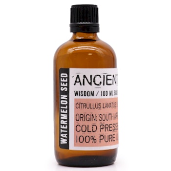 Vattenmelonfröolja, Watermelon Seed Oil, 100ml, Vegetabilisk olja, Ancient Wisdom
