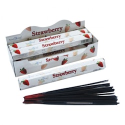 Strawberry, rökelse, Storpack, Stamford Premium Hex