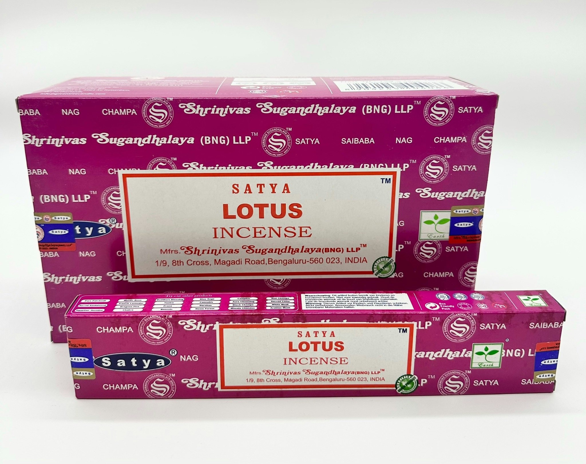 Lotus, Rökelse, Satya