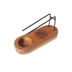 Rökelsehållare för palo santo & smudge , Teak