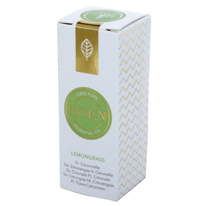 Citrongräs, Lemongrass, Eterisk Olja, Eden, 10ml
