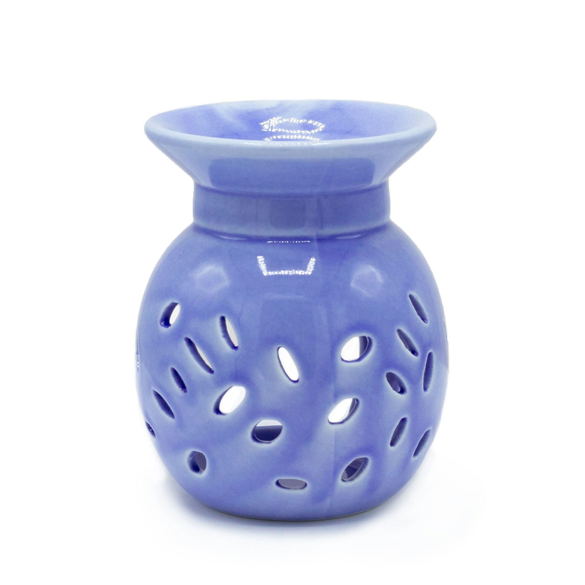 Floral, Lavendel färgad, Aromalampa