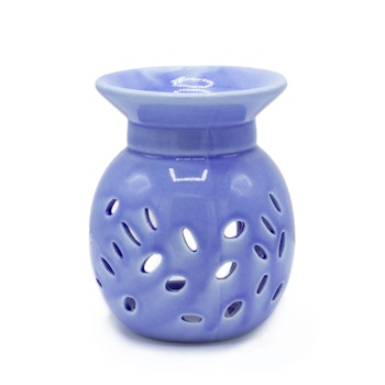 Floral, Lavendel färgad, Aromalampa