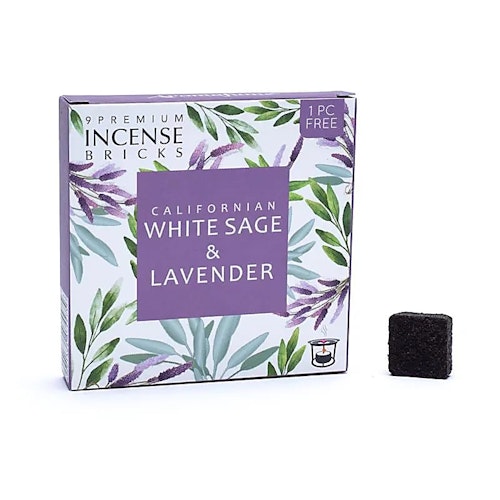 White Sage & Lavendel, Rökelsetabletter, Aromafume
