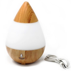 Teardrop Aroma Atomiser, Elektrisk Aromalampa USB färgspel