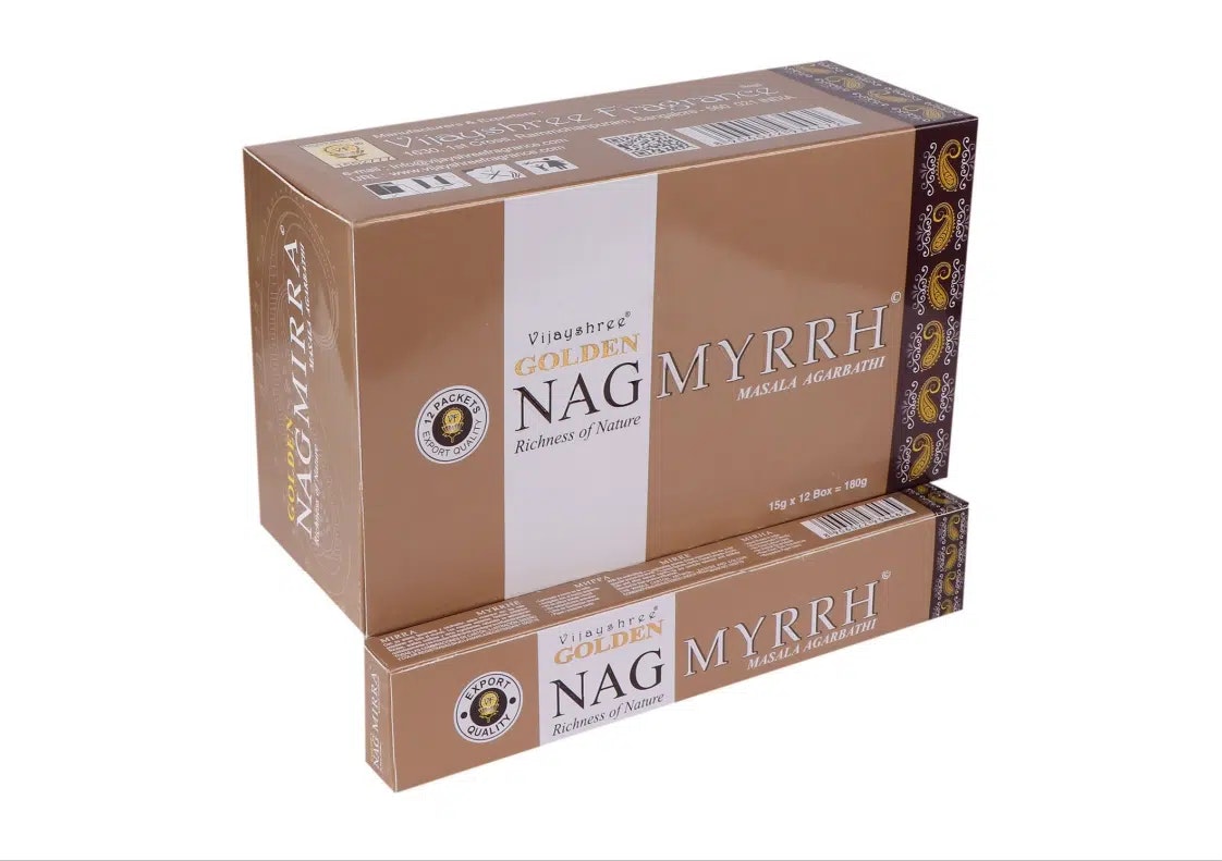 Myrrh, Rökelse, Golden Nag