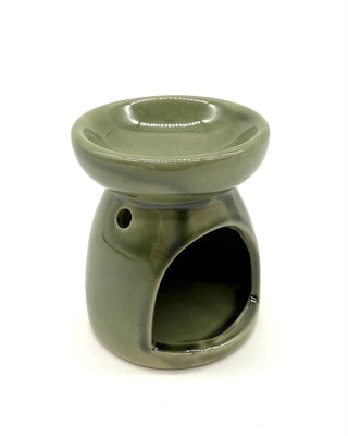 Liten Aromalampa med Trädmotiv, Grön Aromalampa