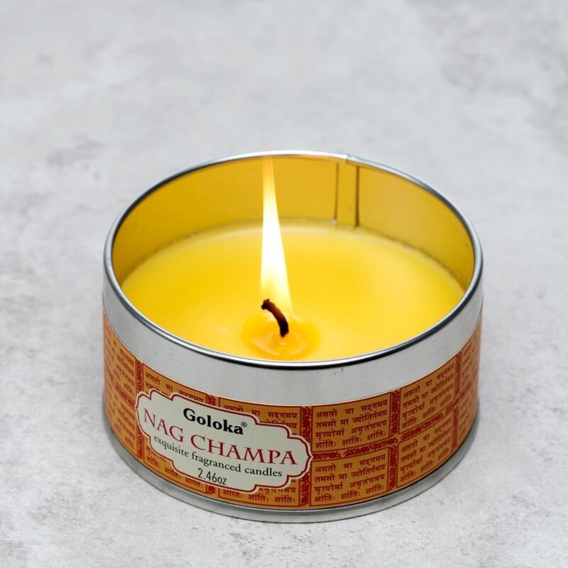 Nag Champa 70g Doftljus, Goloka