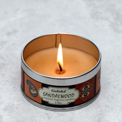 Sandalwood 70g Doftljus, Goloka