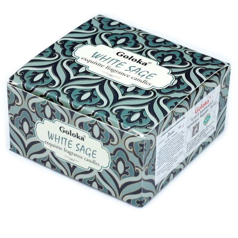 White Sage 70g Doftljus, Goloka