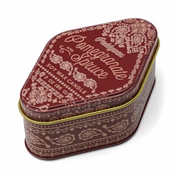 Doftljus Plåtask Pomegranate & Spruce