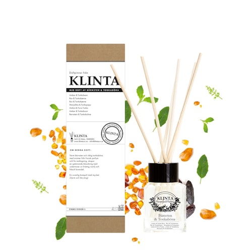 Bärnsten & Tonkaböna, Doftpinnar, Klinta