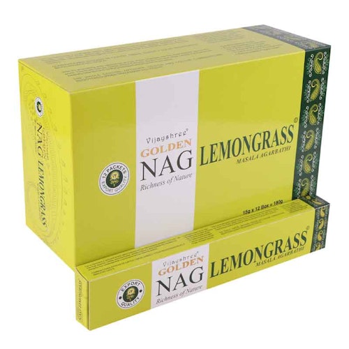 Lemongrass, Rökelse, Golden Nag