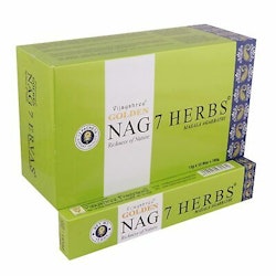 7 Herbs, Rökelse, Golden Nag