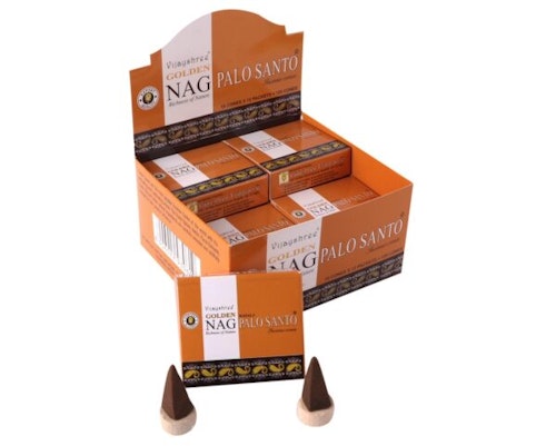 Palo Santo, Rökelsekoner, Golden Nag