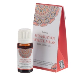 Himalayan White Musk, Mysk Doftolja, 10ml Goloka