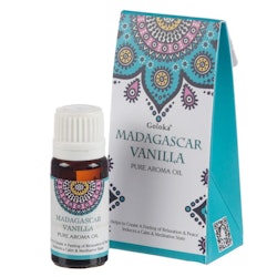 Madagascan Vanilla, Vanilj Doftolja, 10ml Goloka