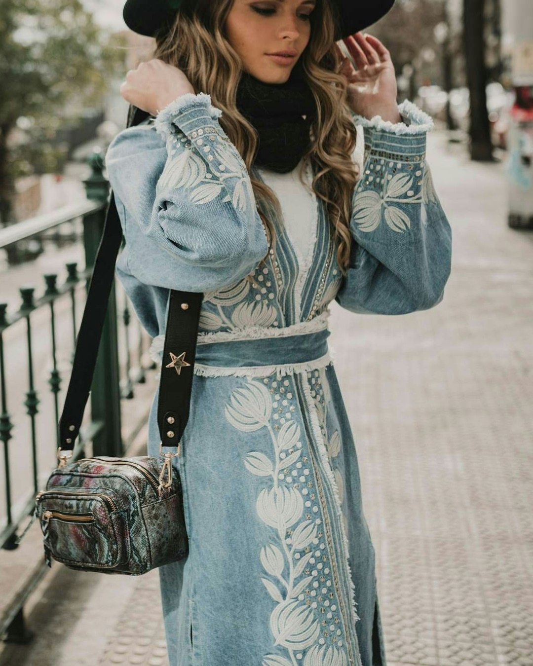 JEANS KIMONO