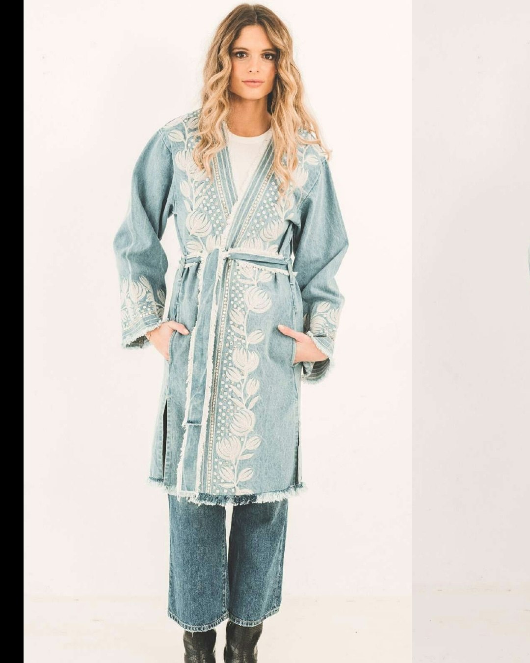 JEANS KIMONO