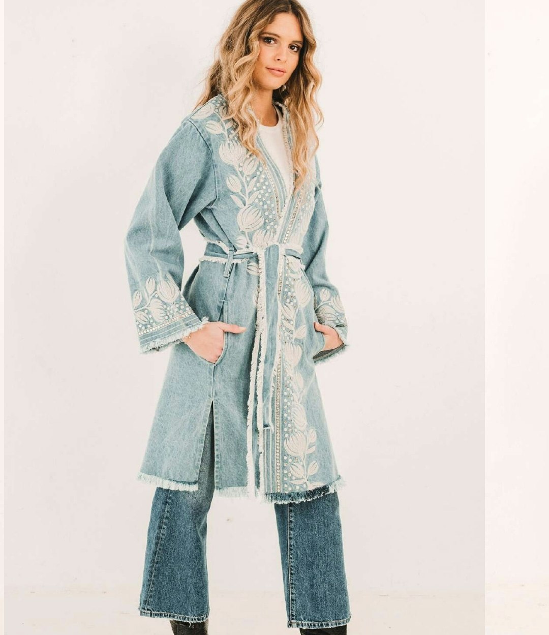 JEANS KIMONO