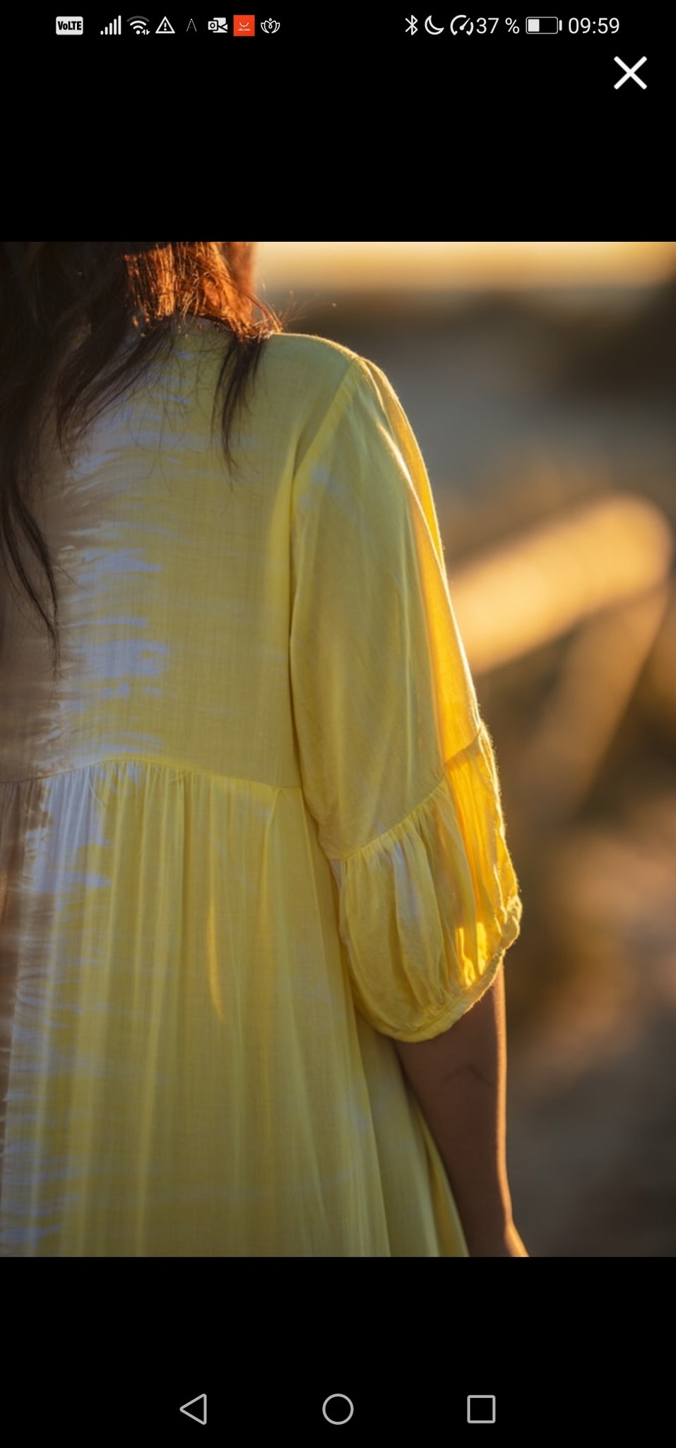 MAXI DRESS VARADERO YELLOW